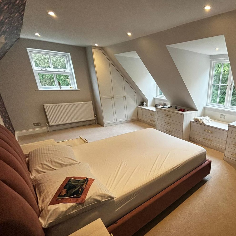 Full Bedroom Furniture Makeover in Lane End near High Wycombe