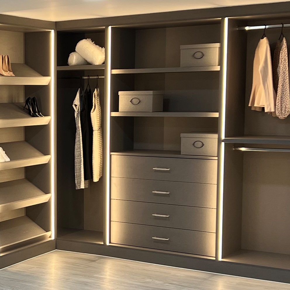 How LEDs Revolutionised Lighting for Built-in Furniture