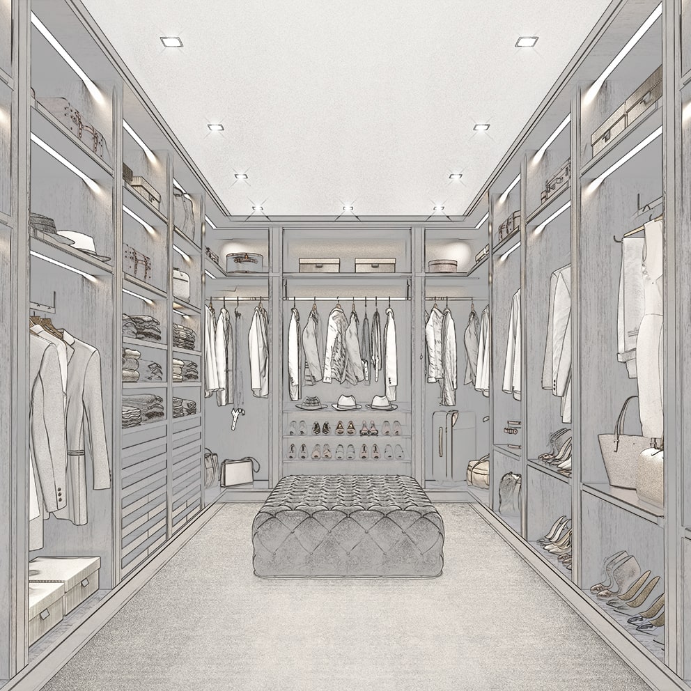 5 Top Tips for Designing the Perfect Walk-In Wardrobe