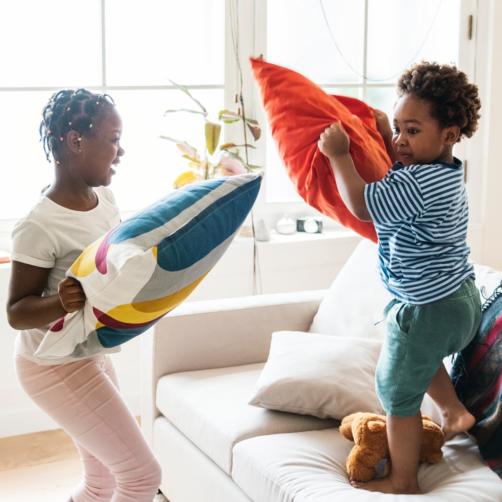 Clever Furniture Solves Sibling Bedroom Space Battles